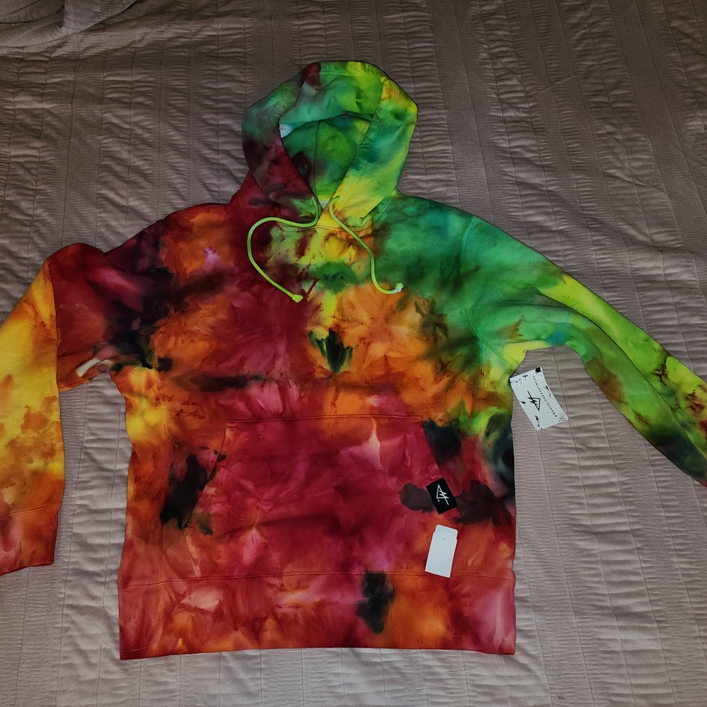 Vibrant Tie-Dye Hoodie